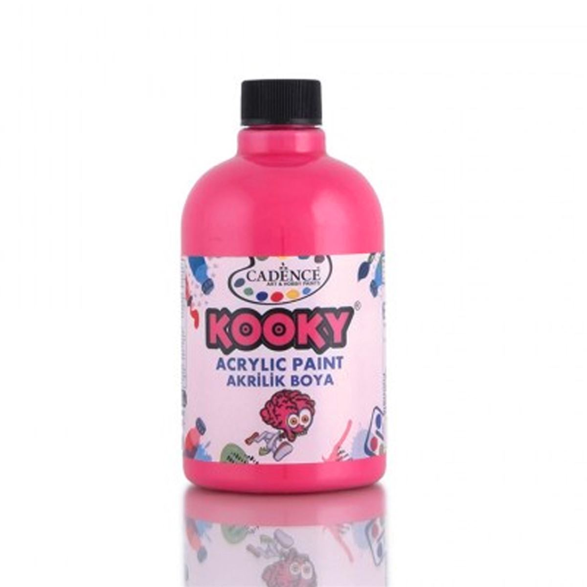 CADENCE KOOKY AKRİLİK BOYA 500 ML FUŞYA K-9034 1