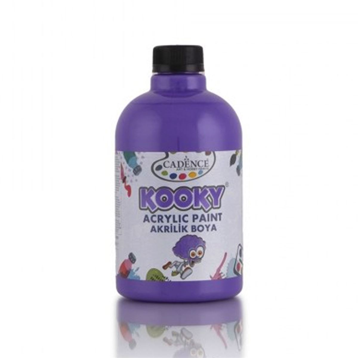 CADENCE KOOKY AKRİLİK BOYA 500 ML MOR K-9044 1