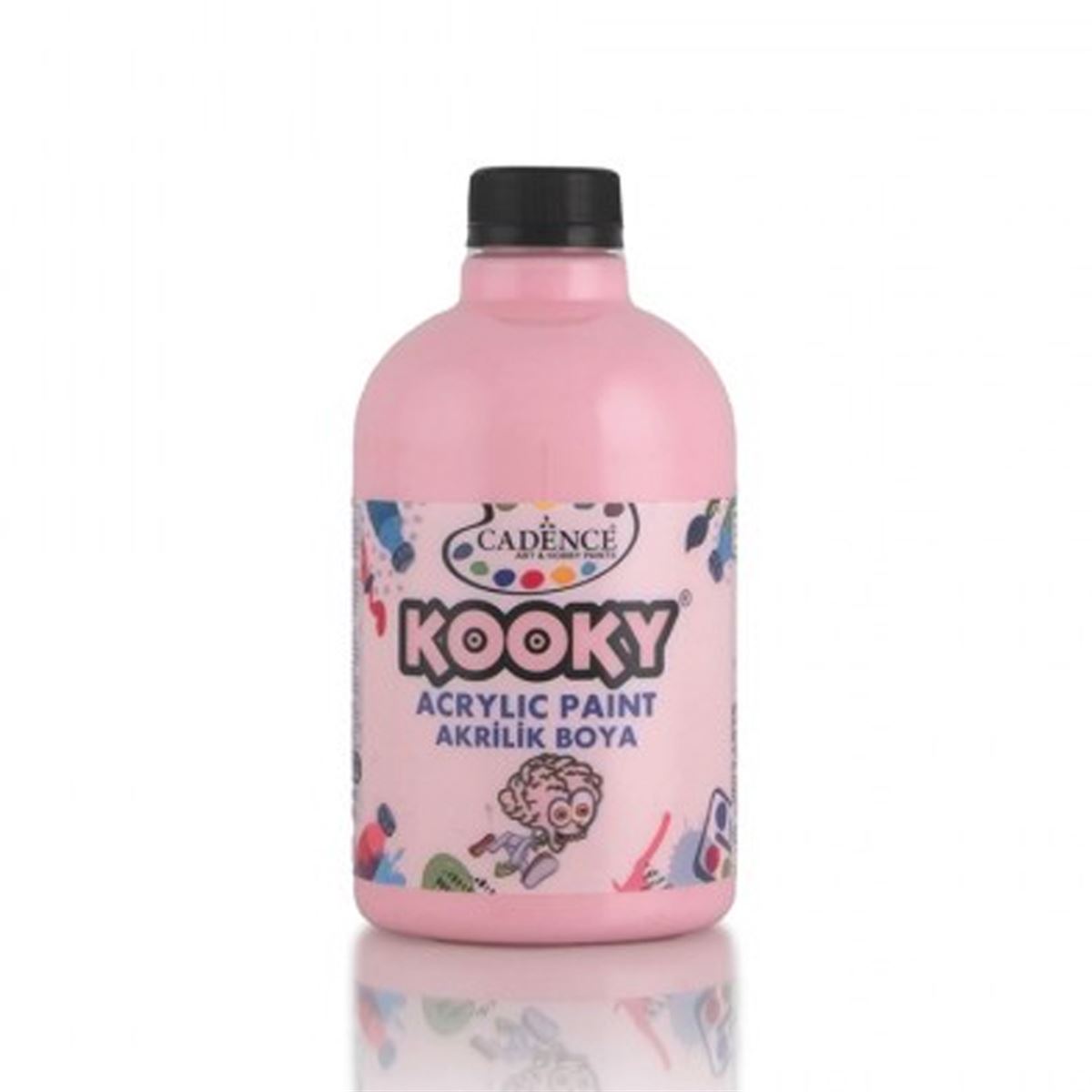 CADENCE KOOKY AKRİLİK BOYA 500 ML BEBEK PEMBE K-9036 1
