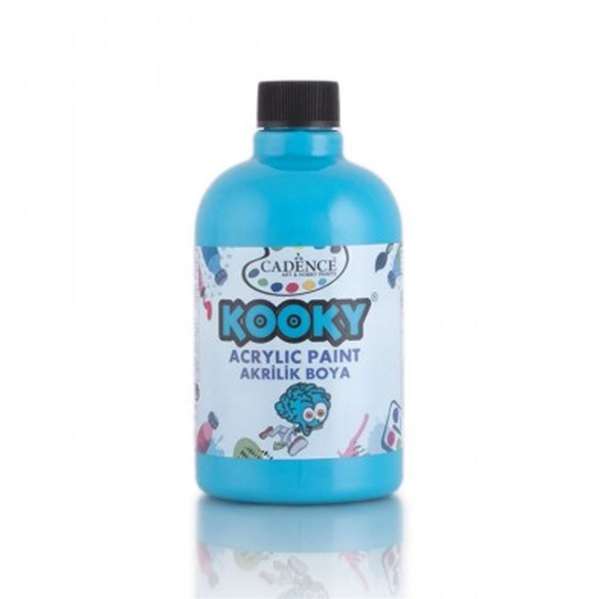 CADENCE KOOKY AKRİLİK BOYA 500 ML TURKUAZ K-2067 1