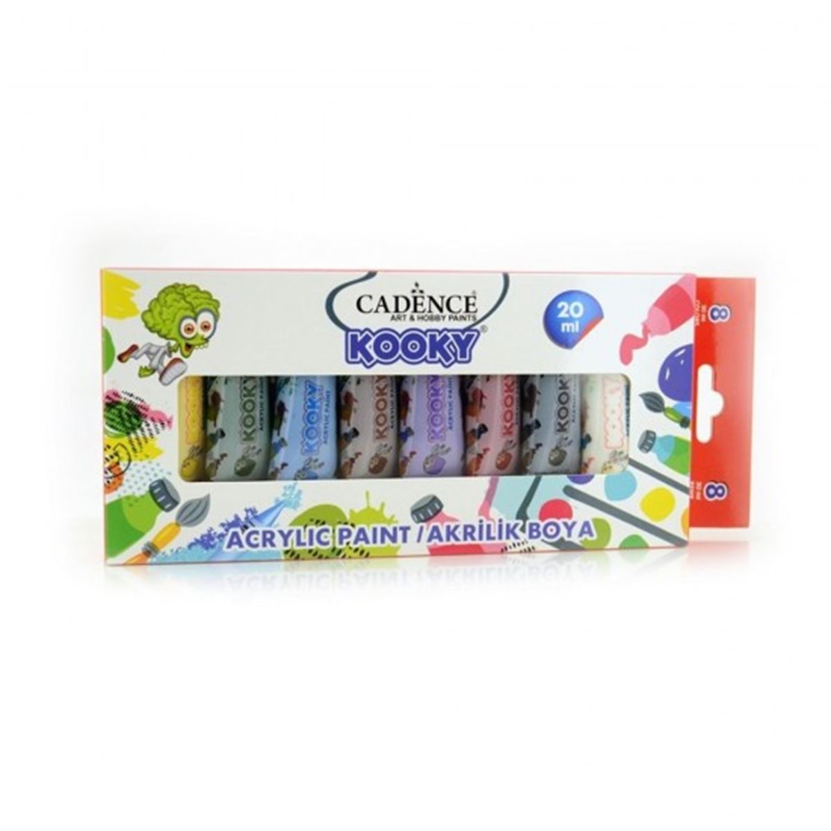 CADENCE KOOKY AKRİLİK BOYA 20 ML 8 RENK 1