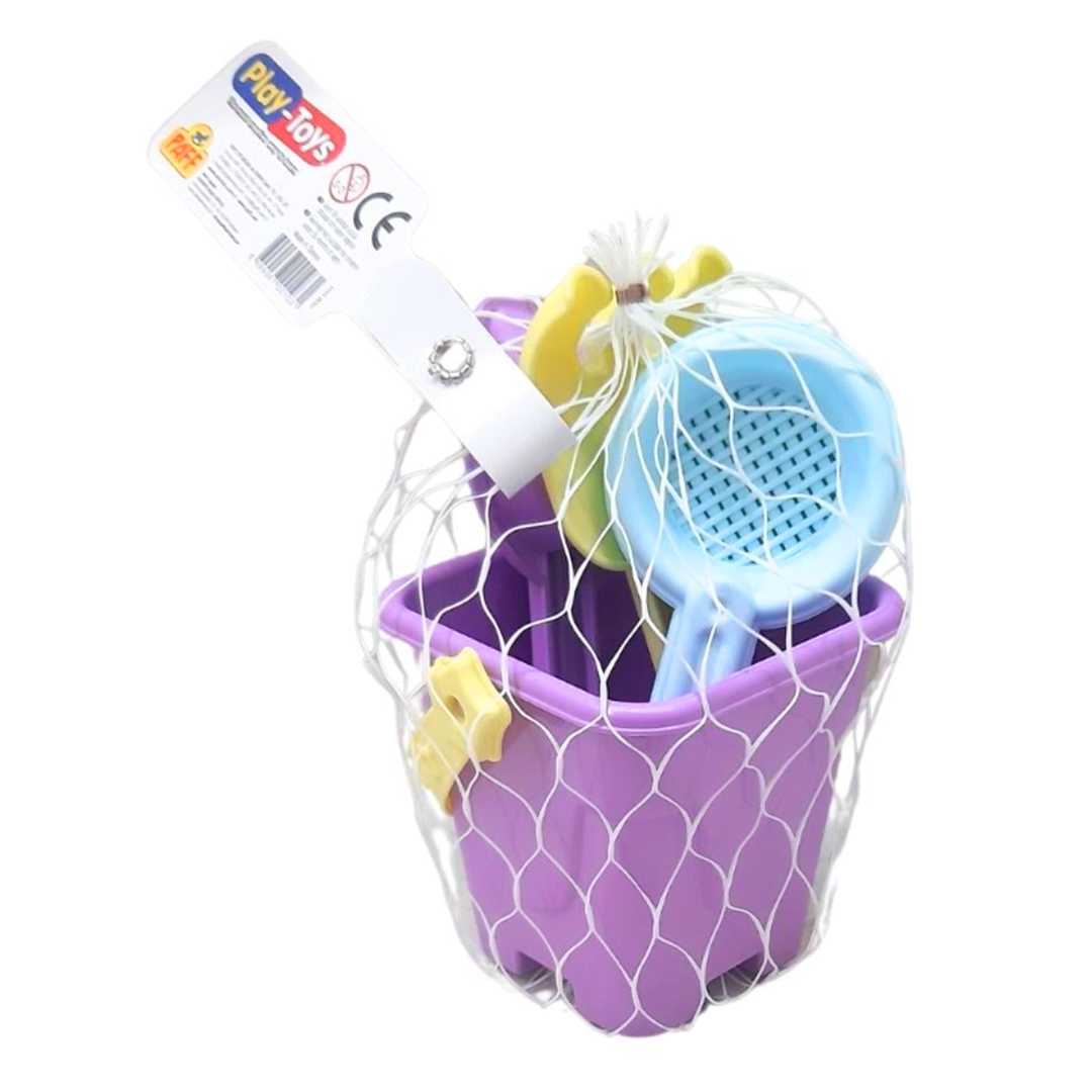 PLAY TOYS KOVA KÜREK PLAJ SETİ 1031 5 PARÇA 12 Lİ 3+ 1