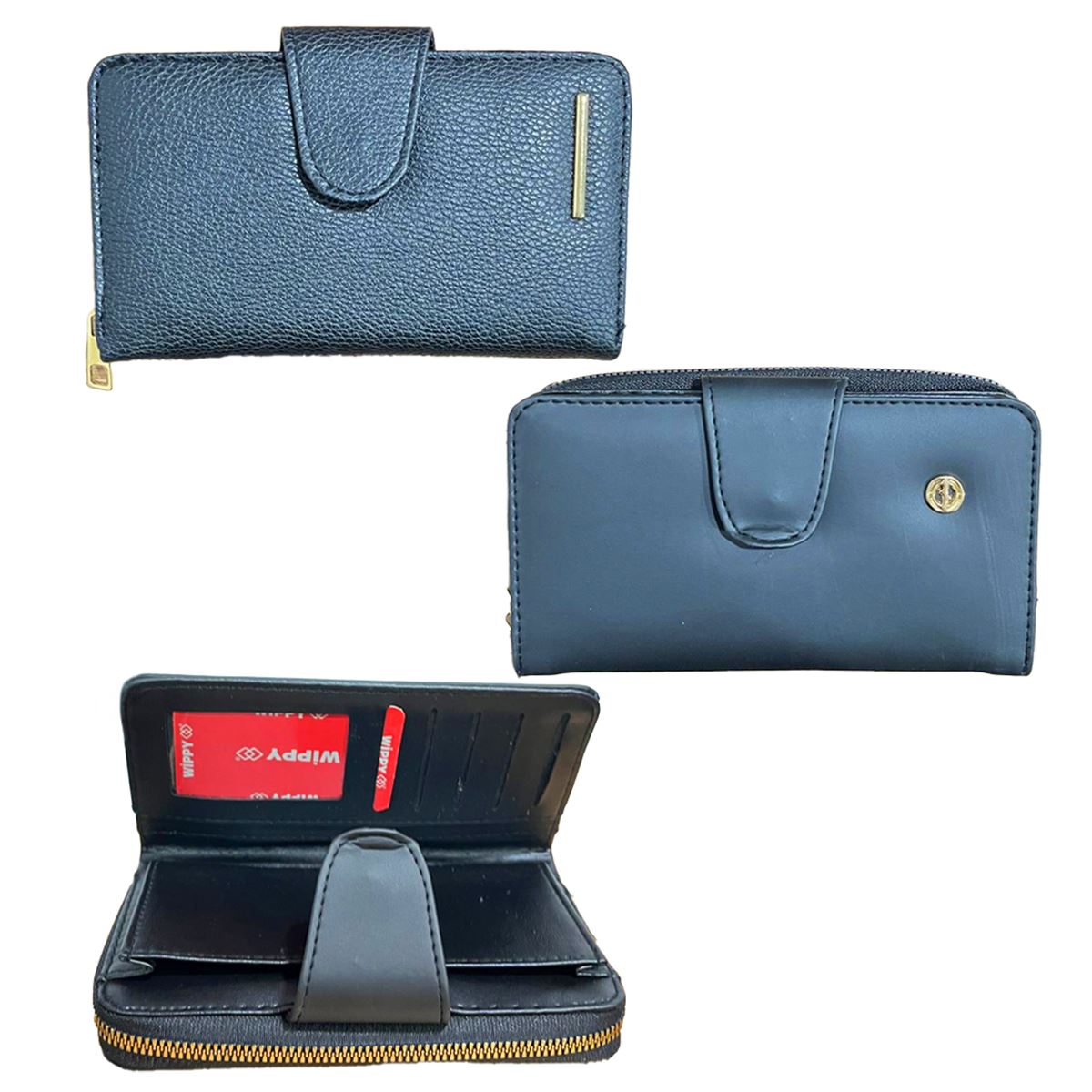 WİPPY CÜZDAN 5059 PATLI FERMUARLI 10X17 DERİ 1