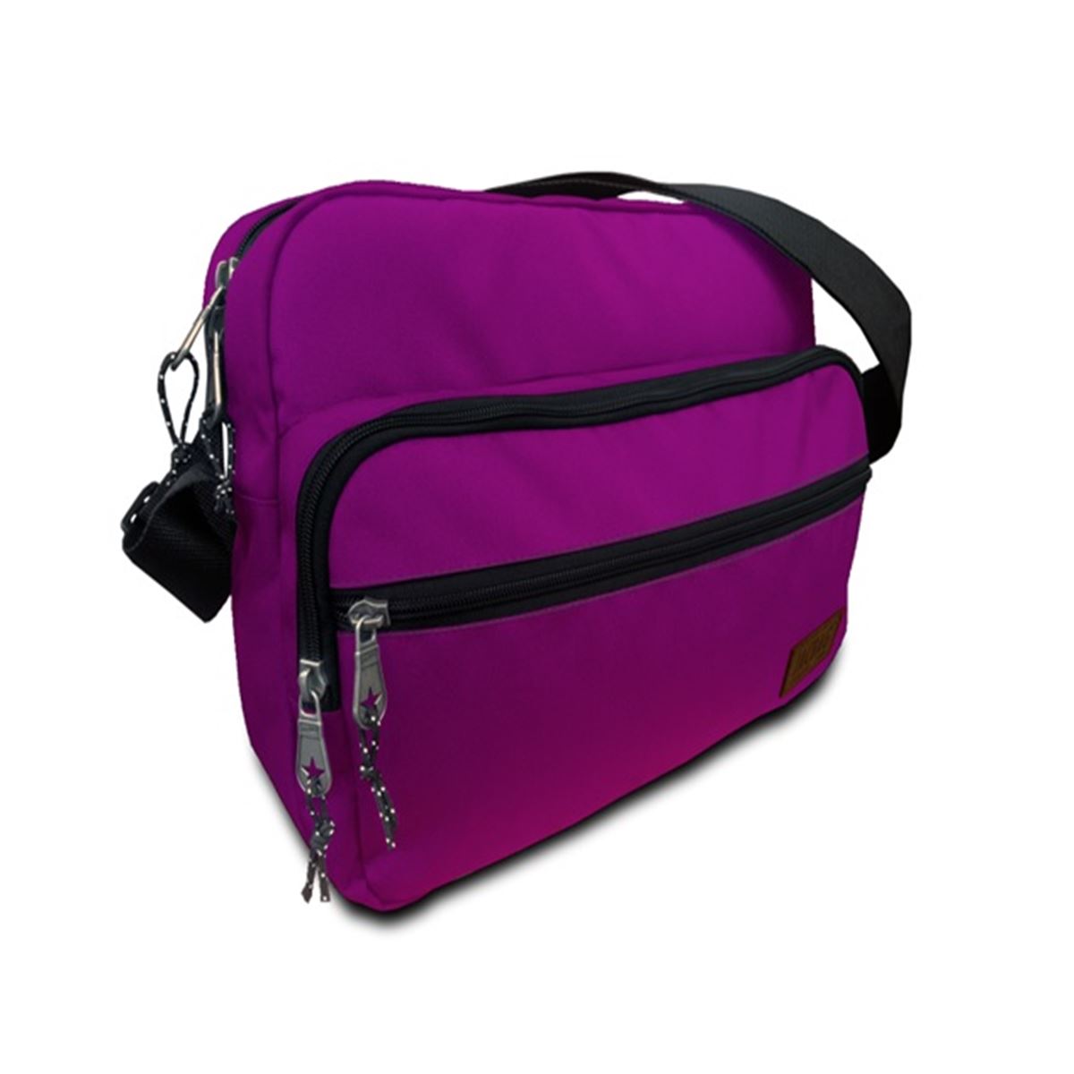 JACBAG POSTACI ÇANTASI MAROON JAC-30 ÜÇ BÖLMELİ 1
