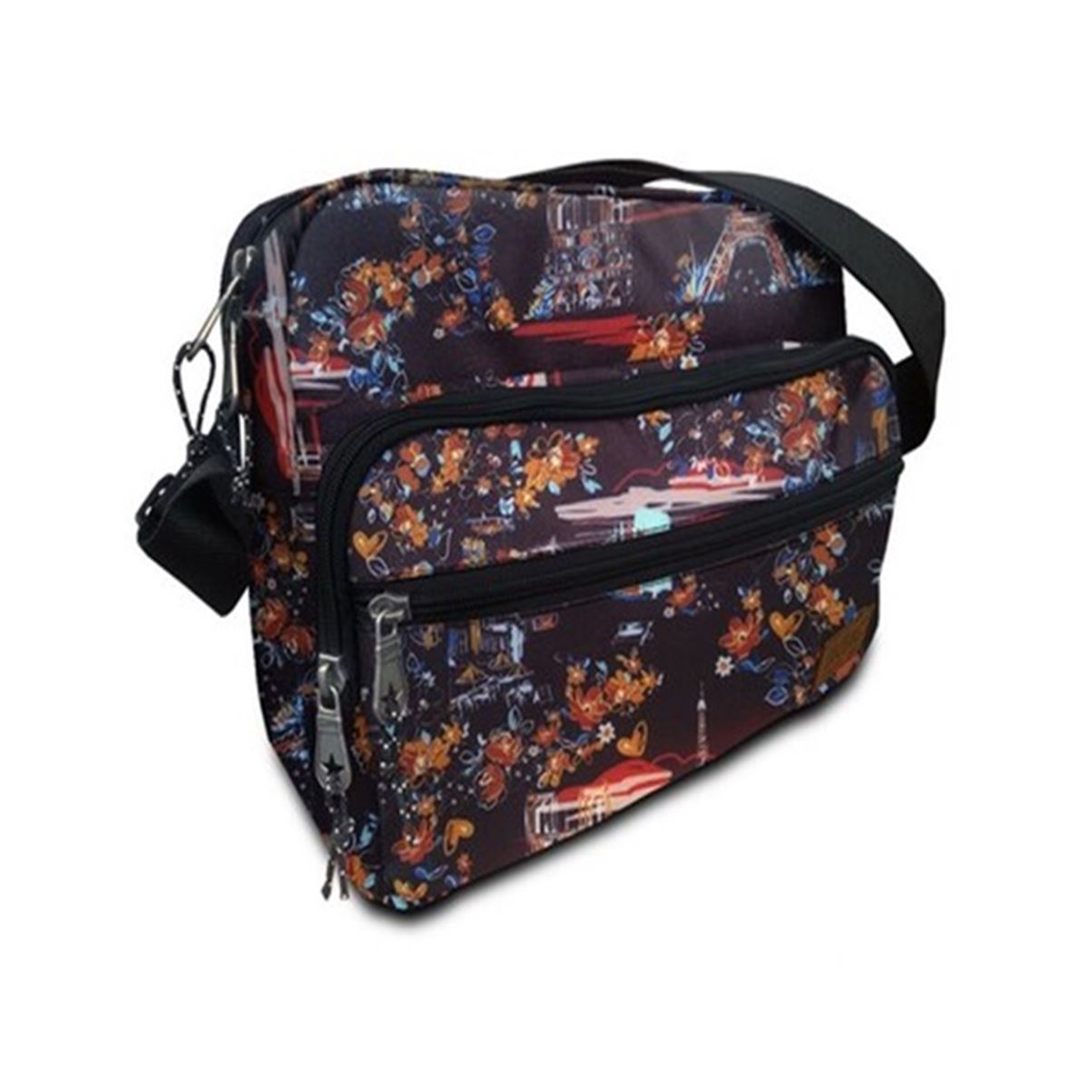 JACBAG POSTACI ÇANTASI PARİS JAC-30 ÜÇ BÖLMELİ 1
