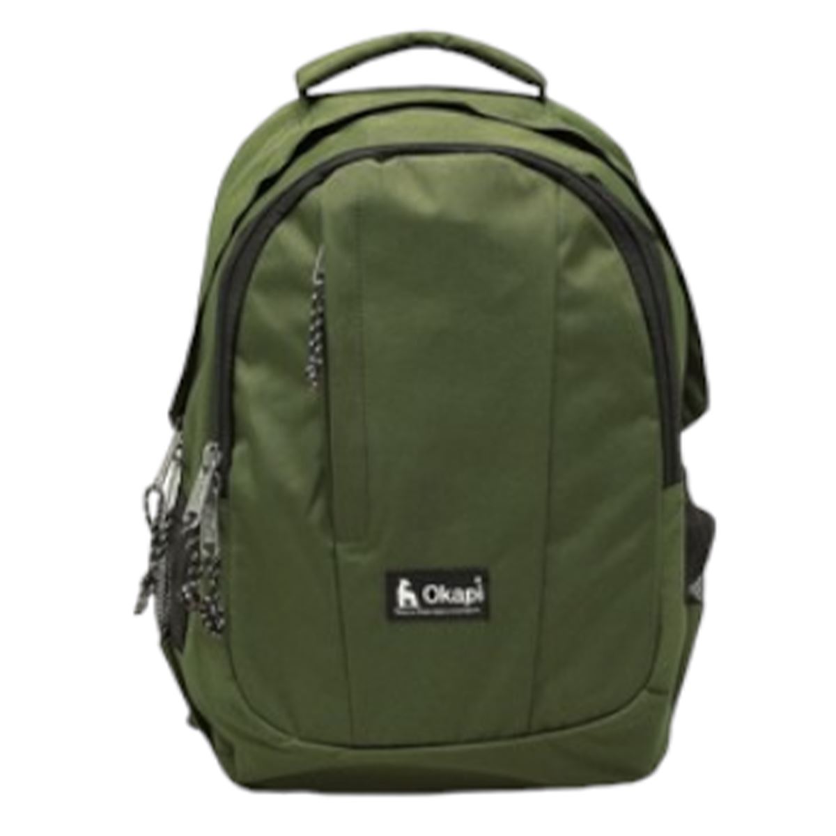 OKAPİ ANAOKUL ÇANTASI OKP-125 HAKİ ÜÇ BÖLMELİ 1