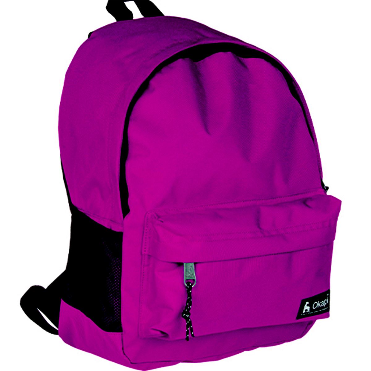 OKAPİ OKUL ÇANTASI OKP-112 BORDO ÜÇ BÖLMELİ 1