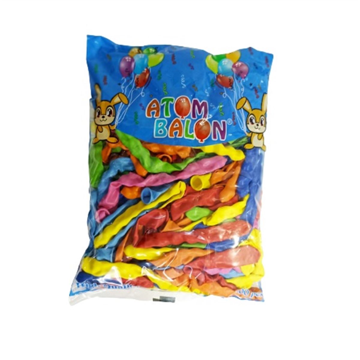 ATOM BALON BURGULU KARIŞIK 100 LÜ 1