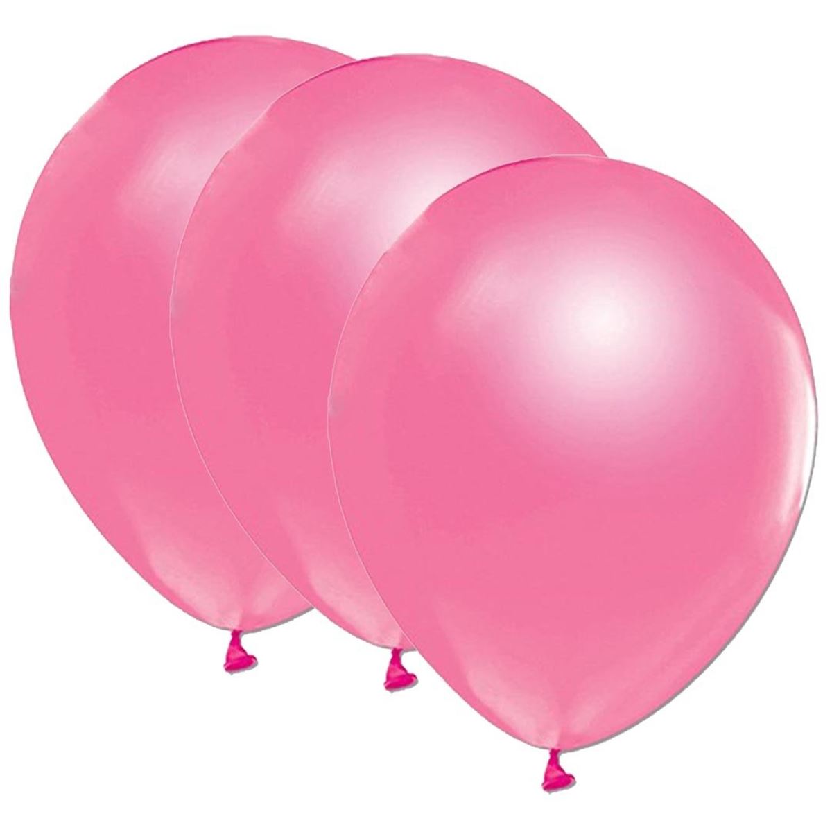 AS BALON METALİK PEMBE 100 LÜ 1
