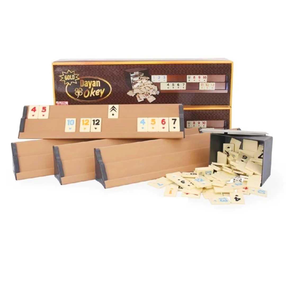 DAYAN GOLD OKEY TAKIMI DO-00003 PVC ISTAKA MELAMİN TAŞLI 1