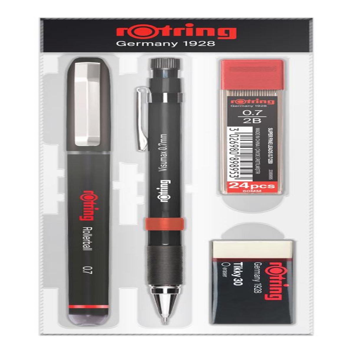 ROTRİNG OFİS SETİ ROLLER 07 SİYAH + VERSATİL 07 + MİN + SİLGİ 221386 1