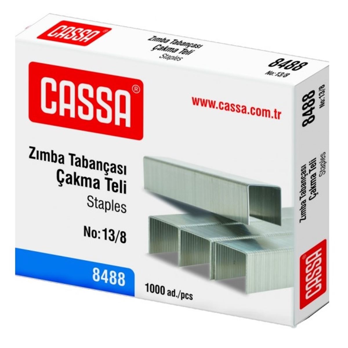 CASSA ZIMBA TELİ 13-8 GÜMÜŞ 1000 Lİ 8488 1