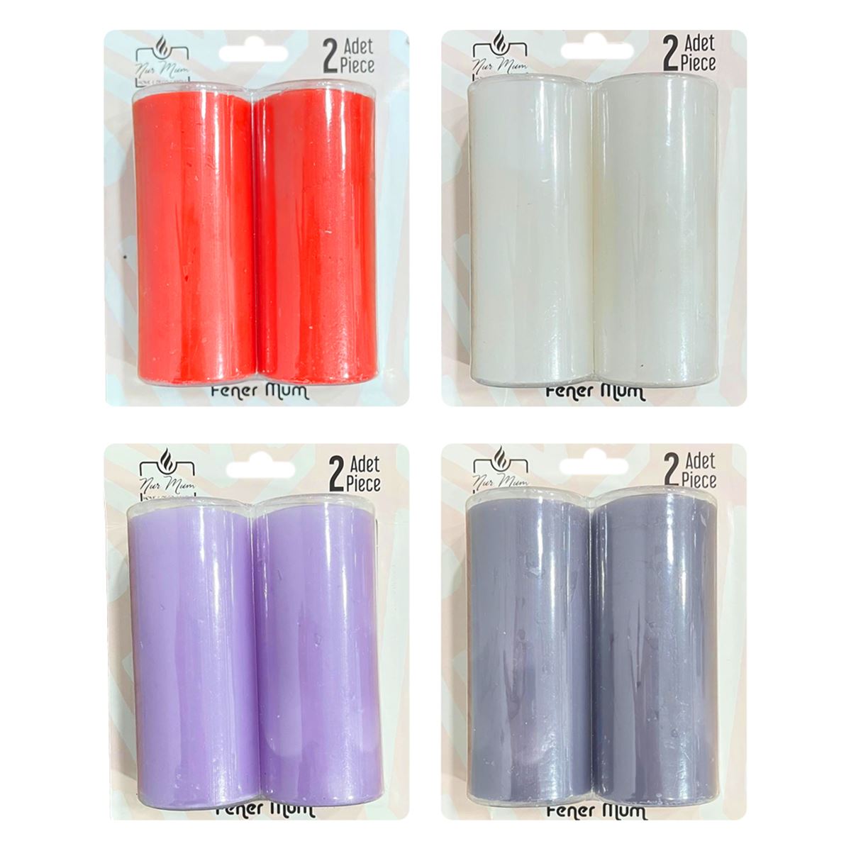 NUR MUM X-421 FENER MUMU ORTA 10.5 CM 2 Lİ 1