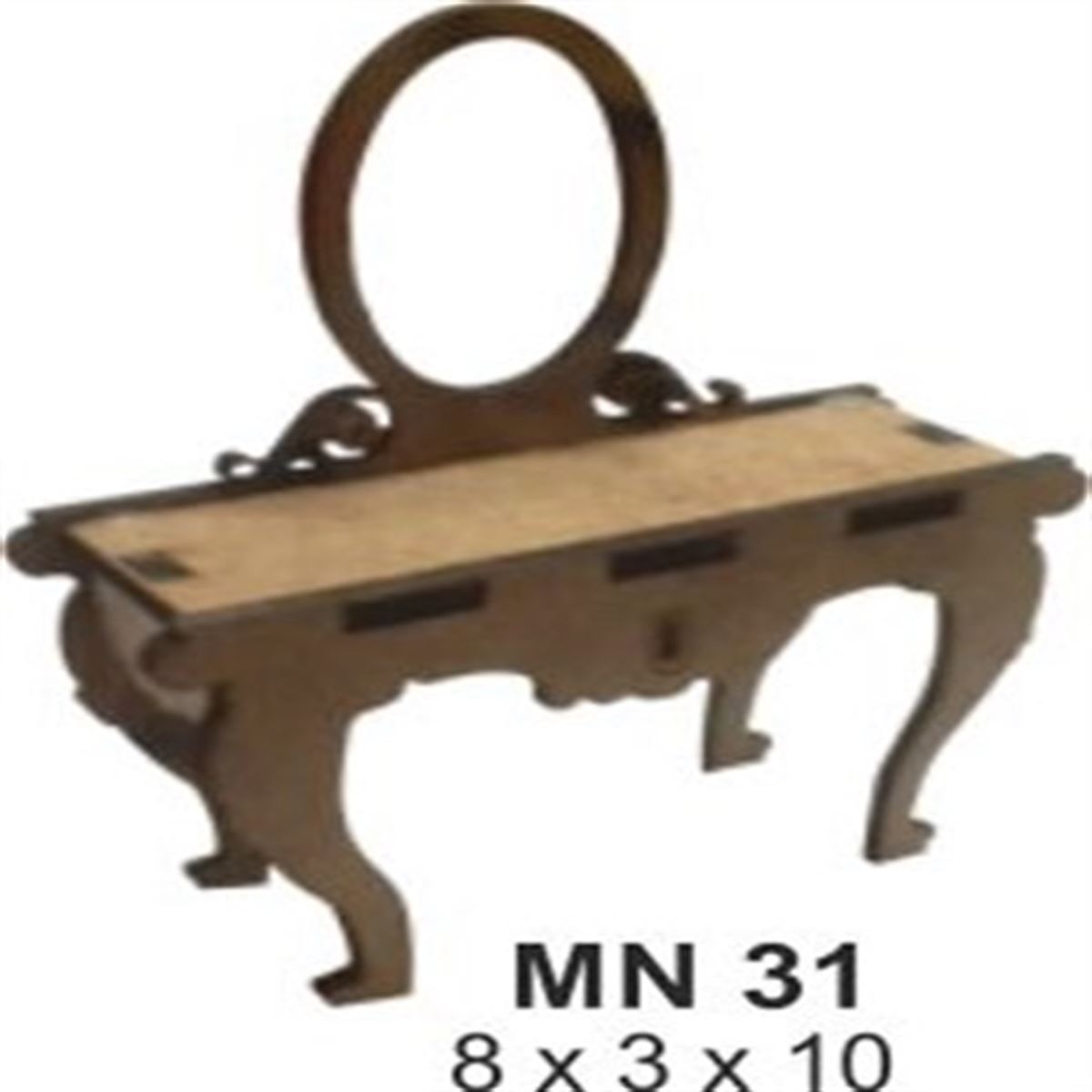 MAGİC ART MİNYATÜR MAKYAJ MASASI MN 31 1