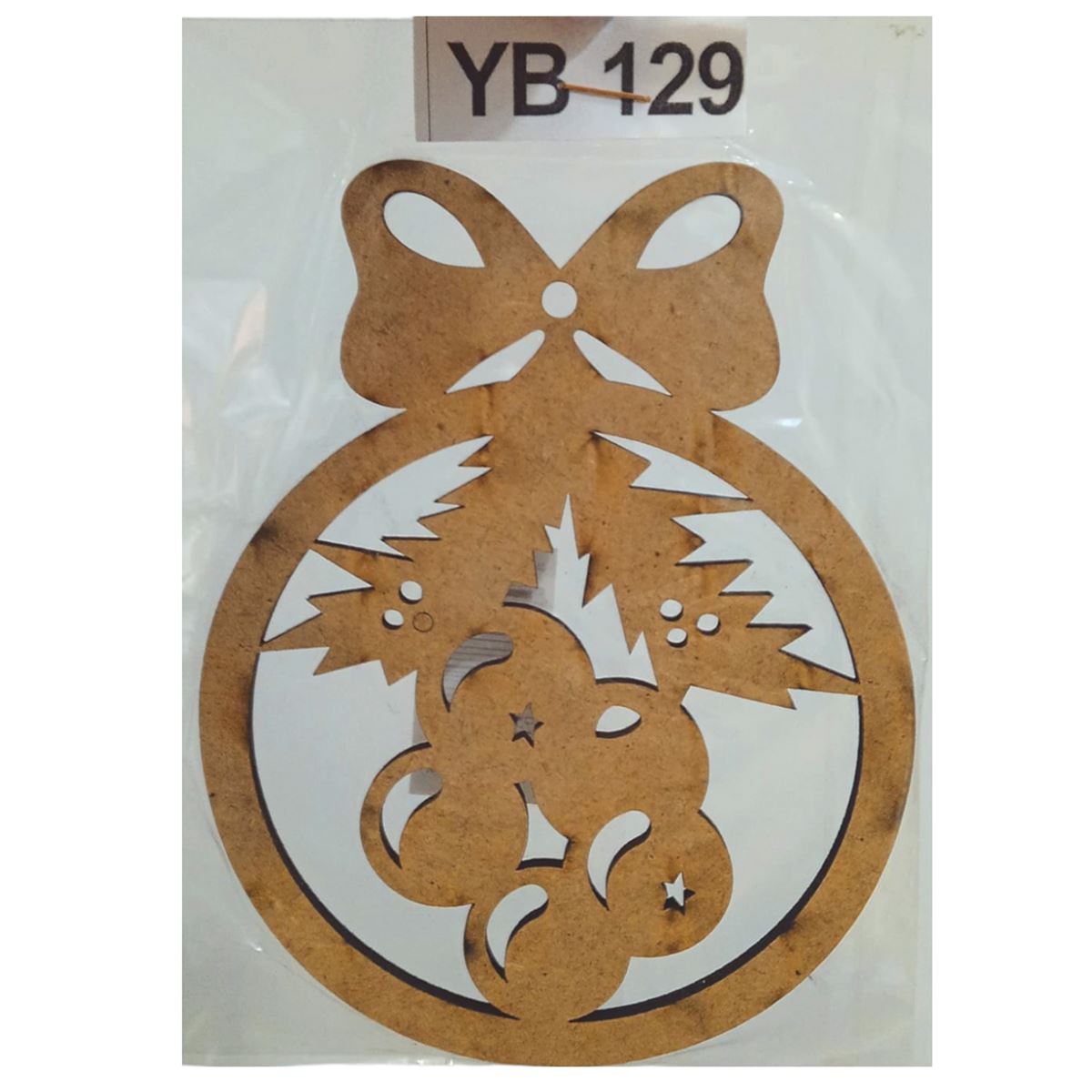 BERK YILBAŞI AHŞAP SÜS HEDİYELİK YB 129 1