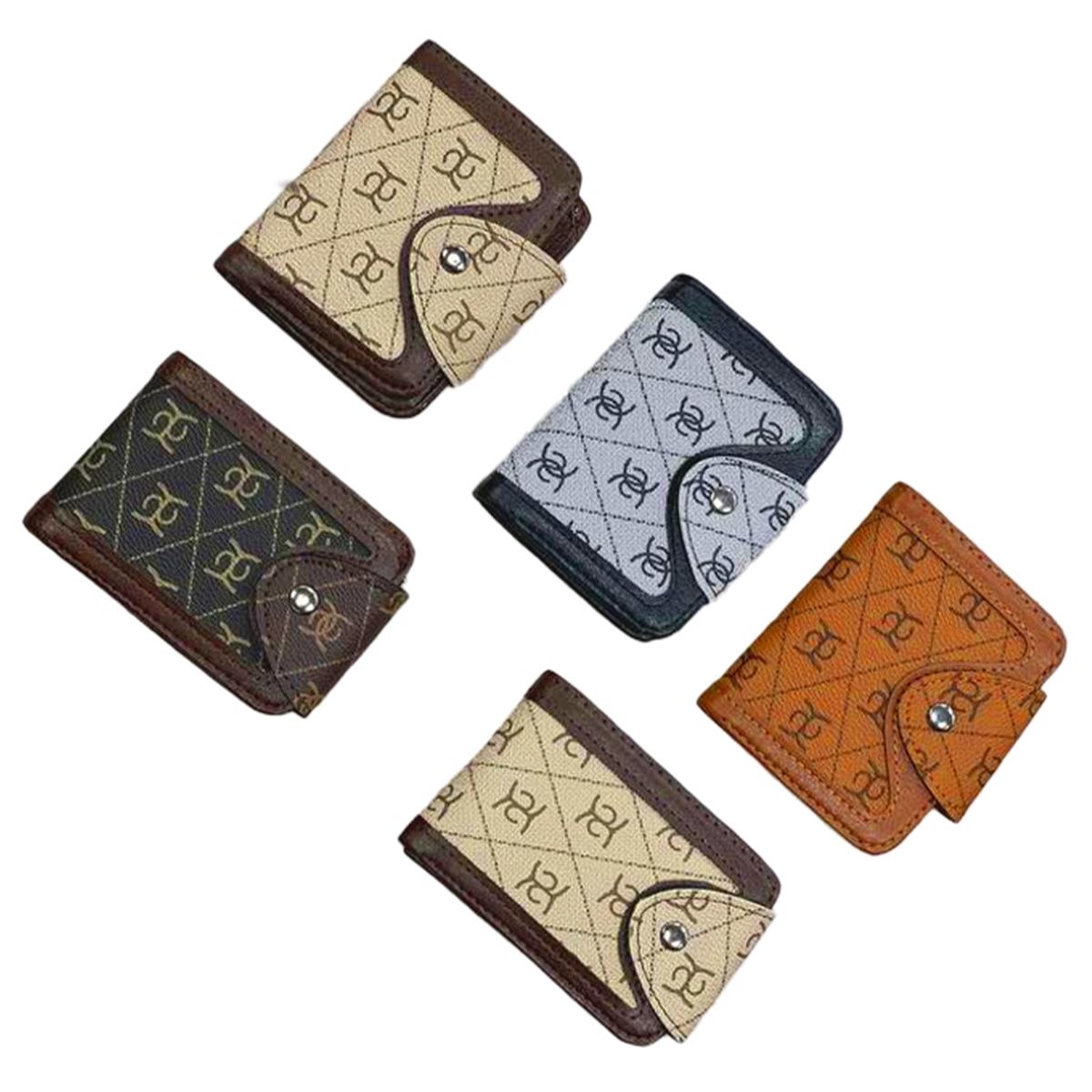 LEGAN KARTLIK CÜZDAN 6047 PATLI DESENLİ DERİ 24 LÜ 1