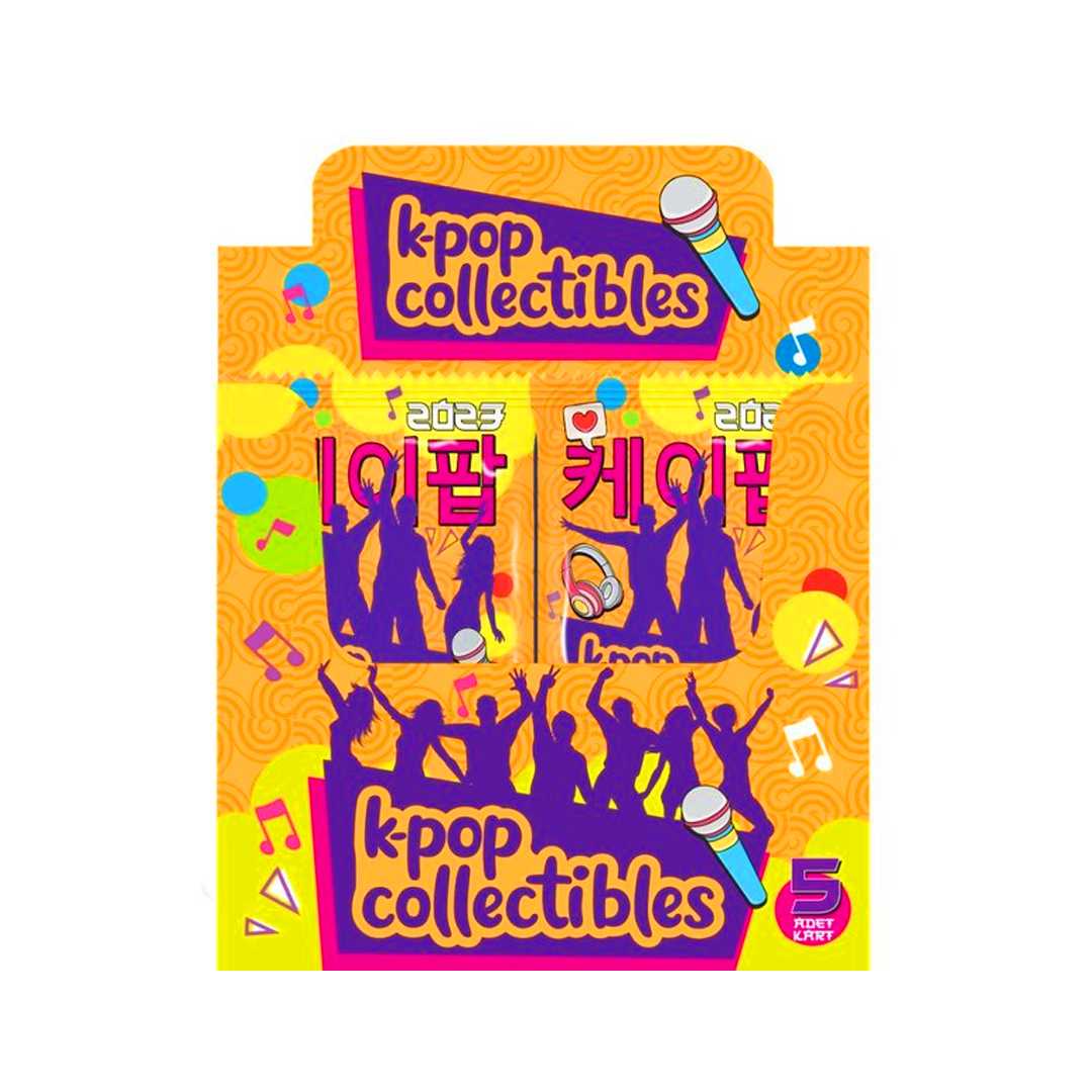 K-POP BOOSTER PACK KOLEKSİYON KARTLARI 5 KART 24 LÜ 3+ 1