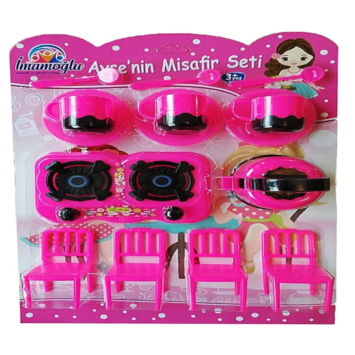 İMAMOĞLU OYUNCAK IMG-133 AYŞENİN MİSAFİR SETİ 1