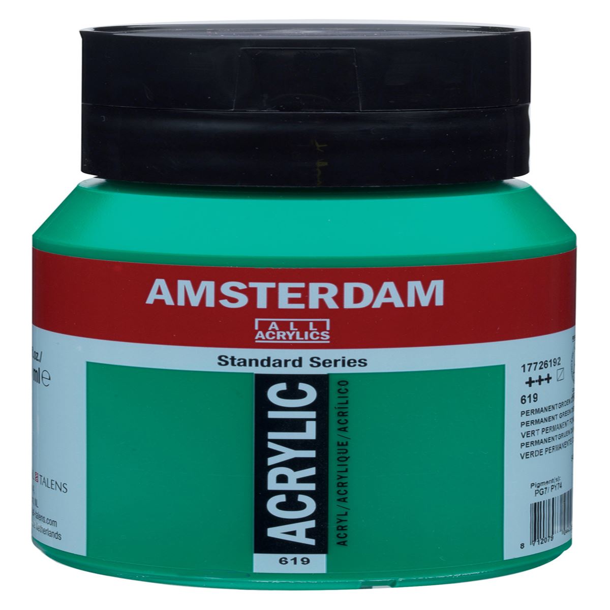 AMSTERDAM AKRİLİK BOYA 500 ML YEŞİL PERMANENT GREEN DEEP 619 1