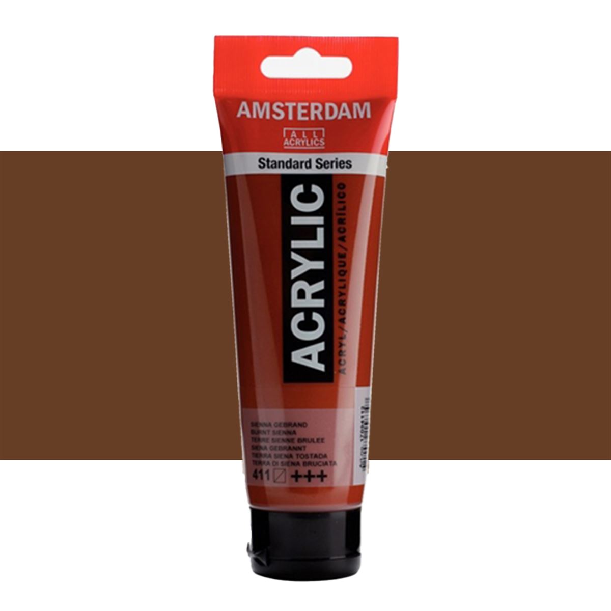 AMSTERDAM AKRİLİK BOYA TÜP 120 ML BURNT SİENNA 411 1