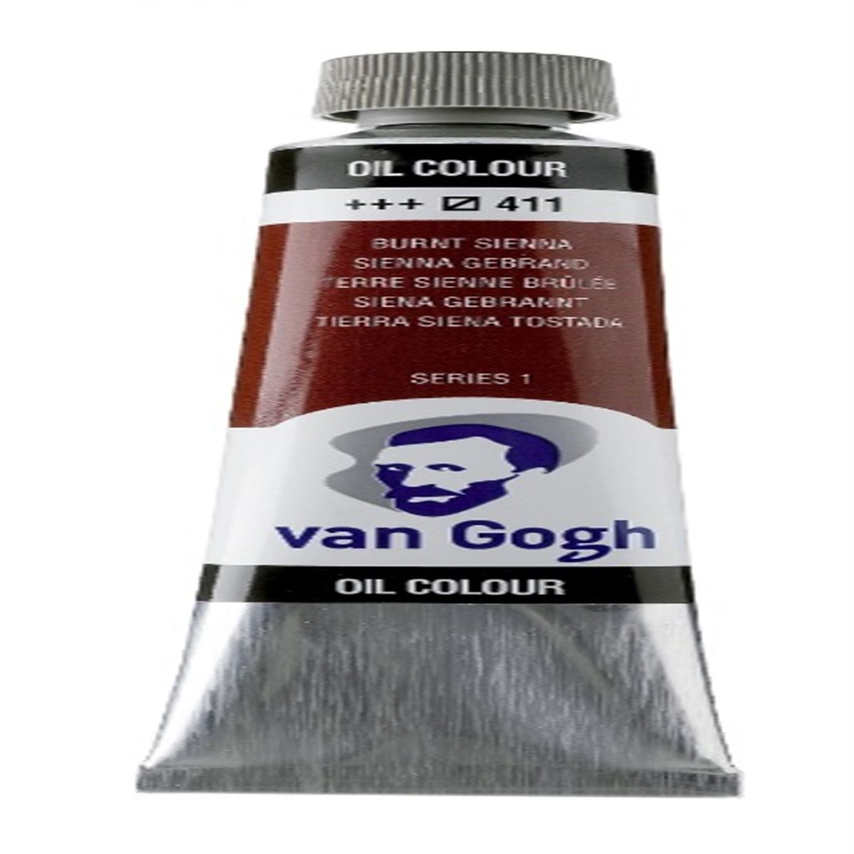 VAN GOGH YAĞLI BOYA TÜP 40 ML KAHVE BURNT SİENNA 3 LÜ 411 1