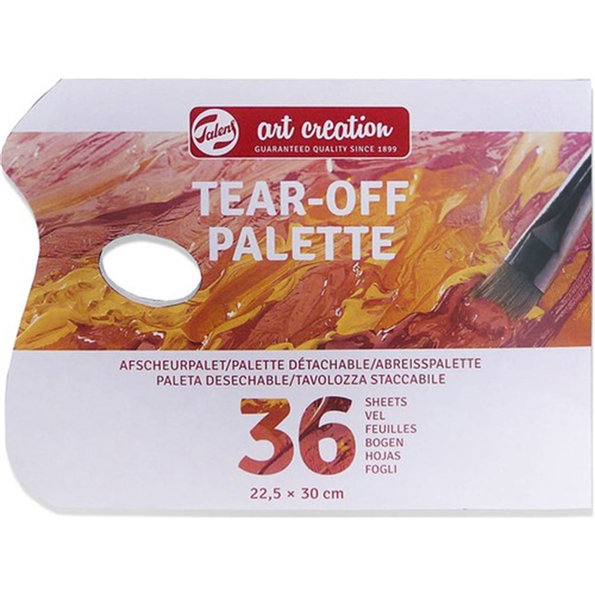 ART CREATİON TEAR OFF PALETTE KAĞIT PALET 22.5x30 36 YAPRAK 90671824 1
