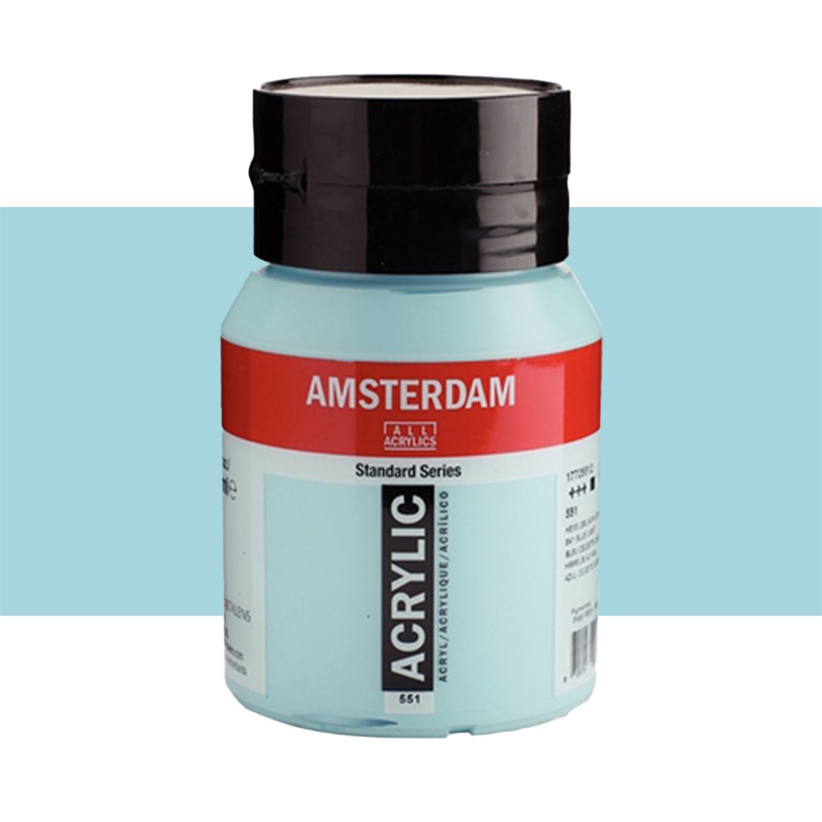 AMSTERDAM AKRİLİK BOYA 500 ML SKY BLUE LİGHT 551 1