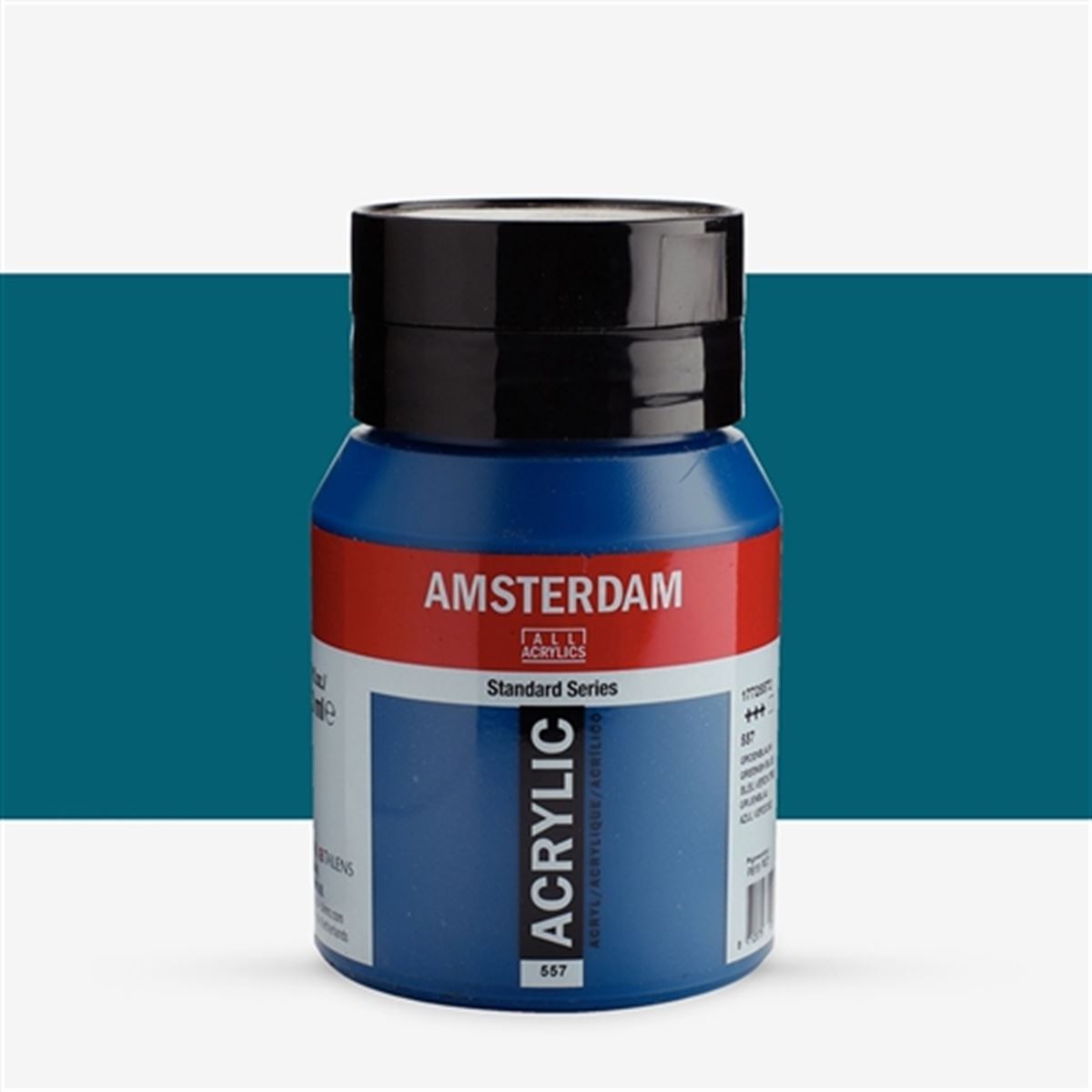 AMSTERDAM AKRİLİK BOYA 500 ML KOYU MAVİ GREENİSH BLUE 557 1