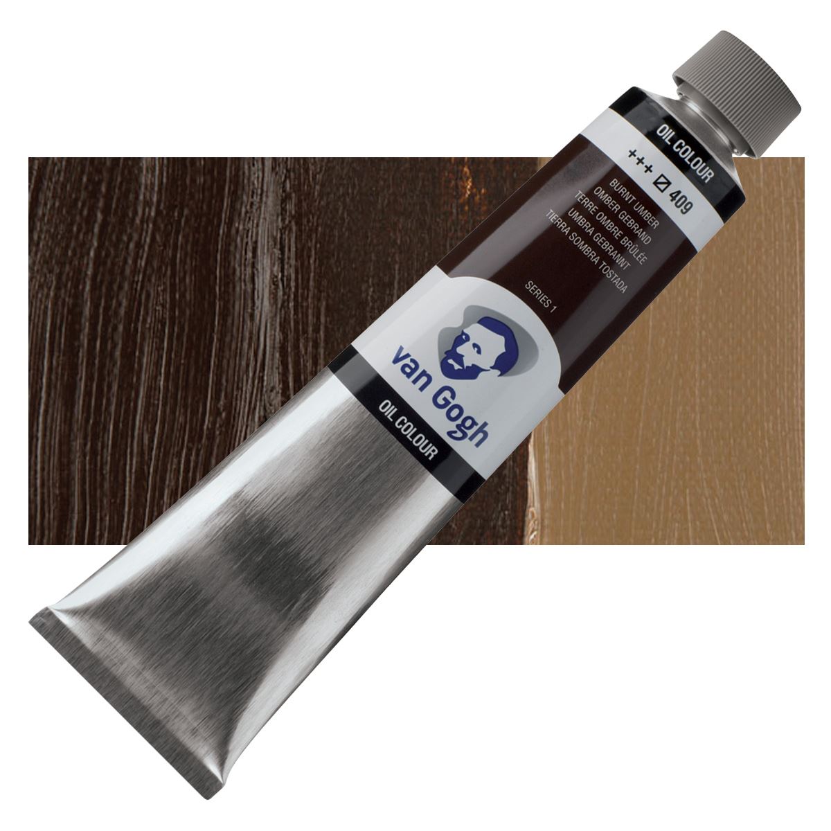 VAN GOGH YAĞLI BOYA TÜP 200 ML KAHVERENGİ BURNT UMBER 409 1