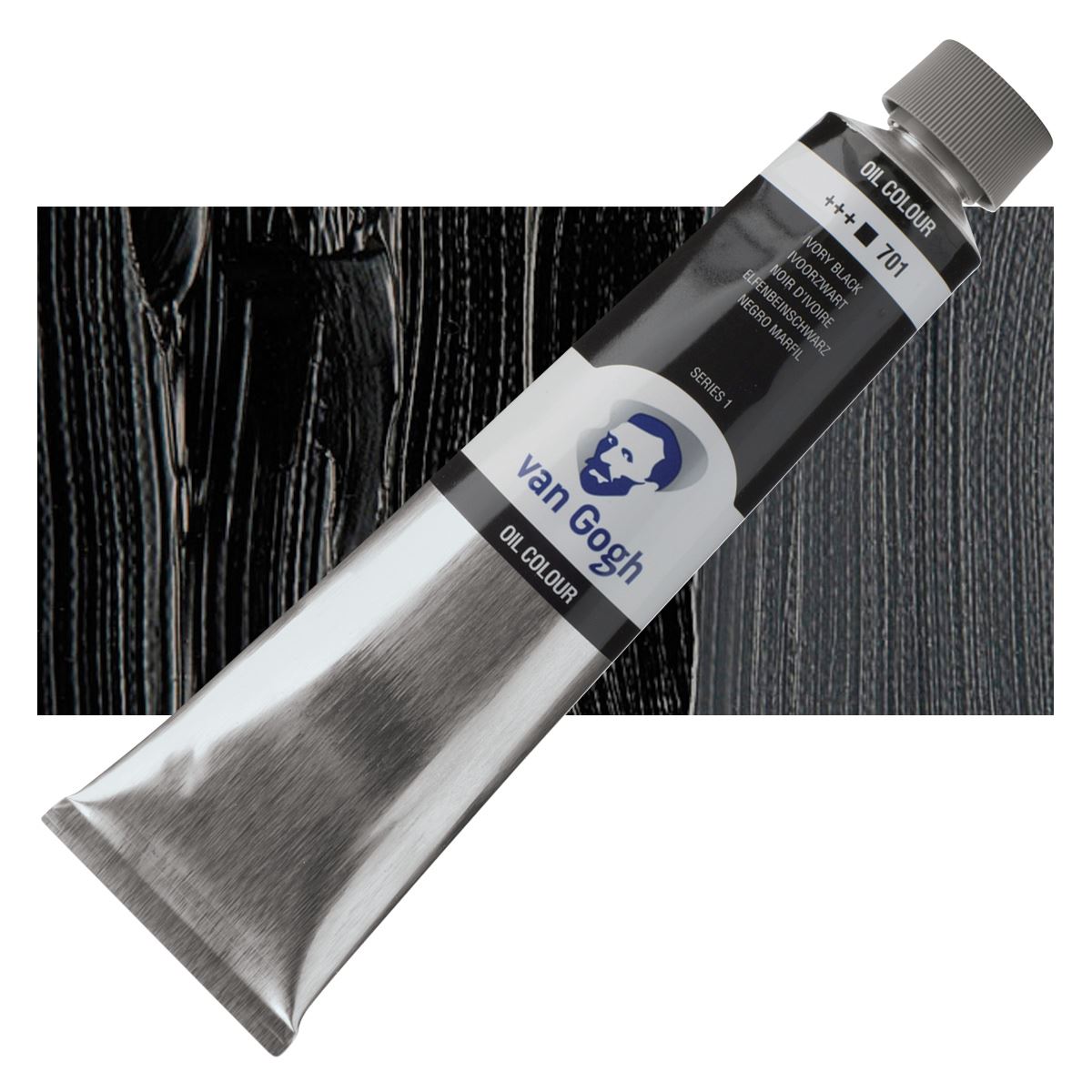 VAN GOGH YAĞLI BOYA TÜP 200 ML SİYAH İVORY BLACK 701 1