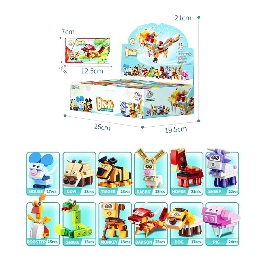KZL LEGO SM198B HAYVANLAR 12IN1 12 Lİ 6+ 1