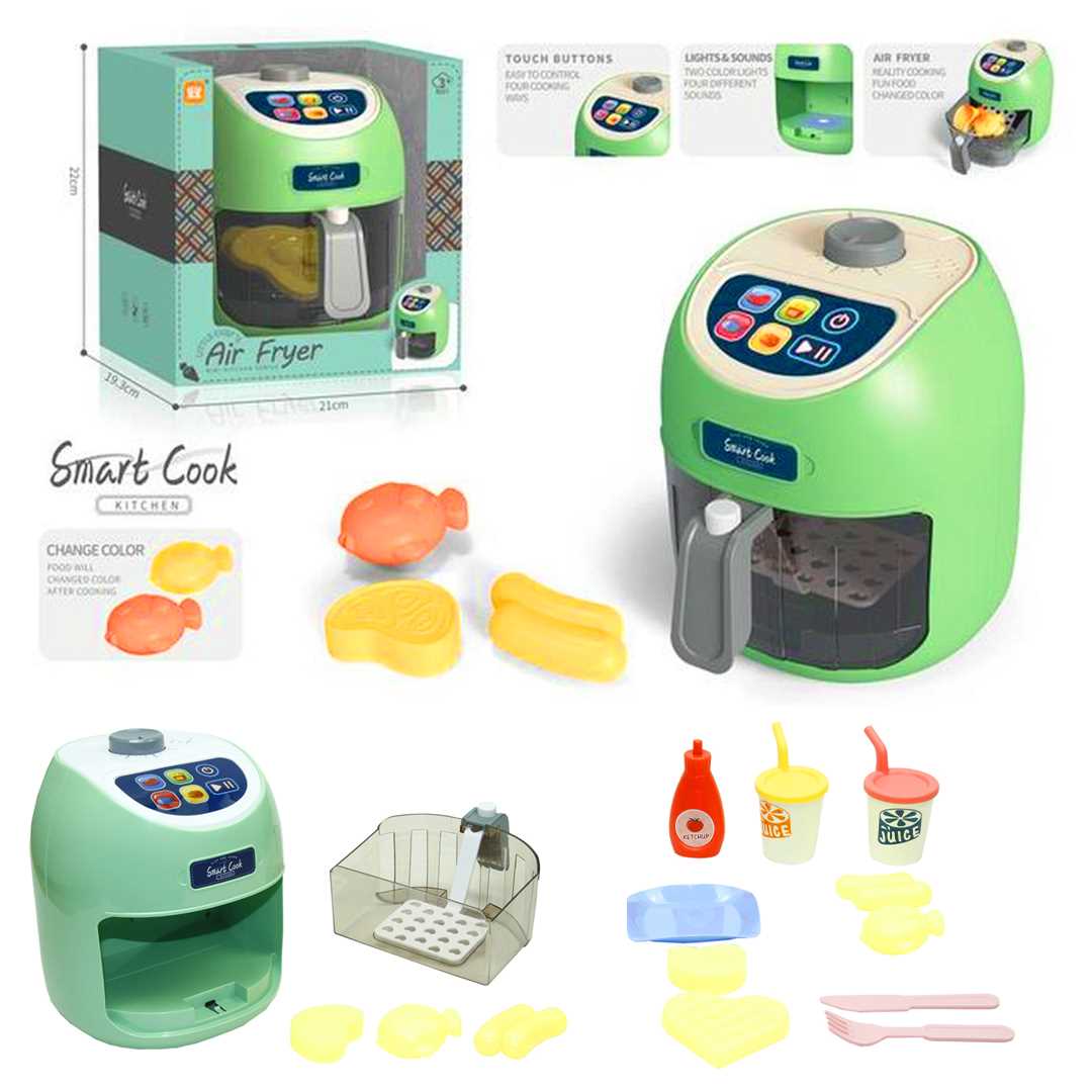 VARDEM AİR FRYER DOKUNMATİK FRİTÖZ LD-6613A RENK DEĞİŞTİREN GIDALAR 3+ 1
