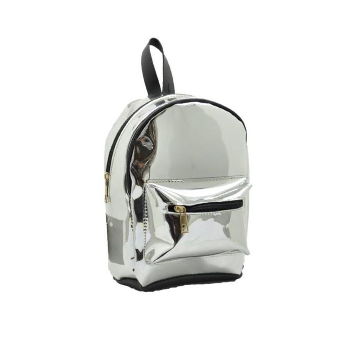 TAROS 4700 SIRT ÇANTASI METALİK GÜMÜŞ 1