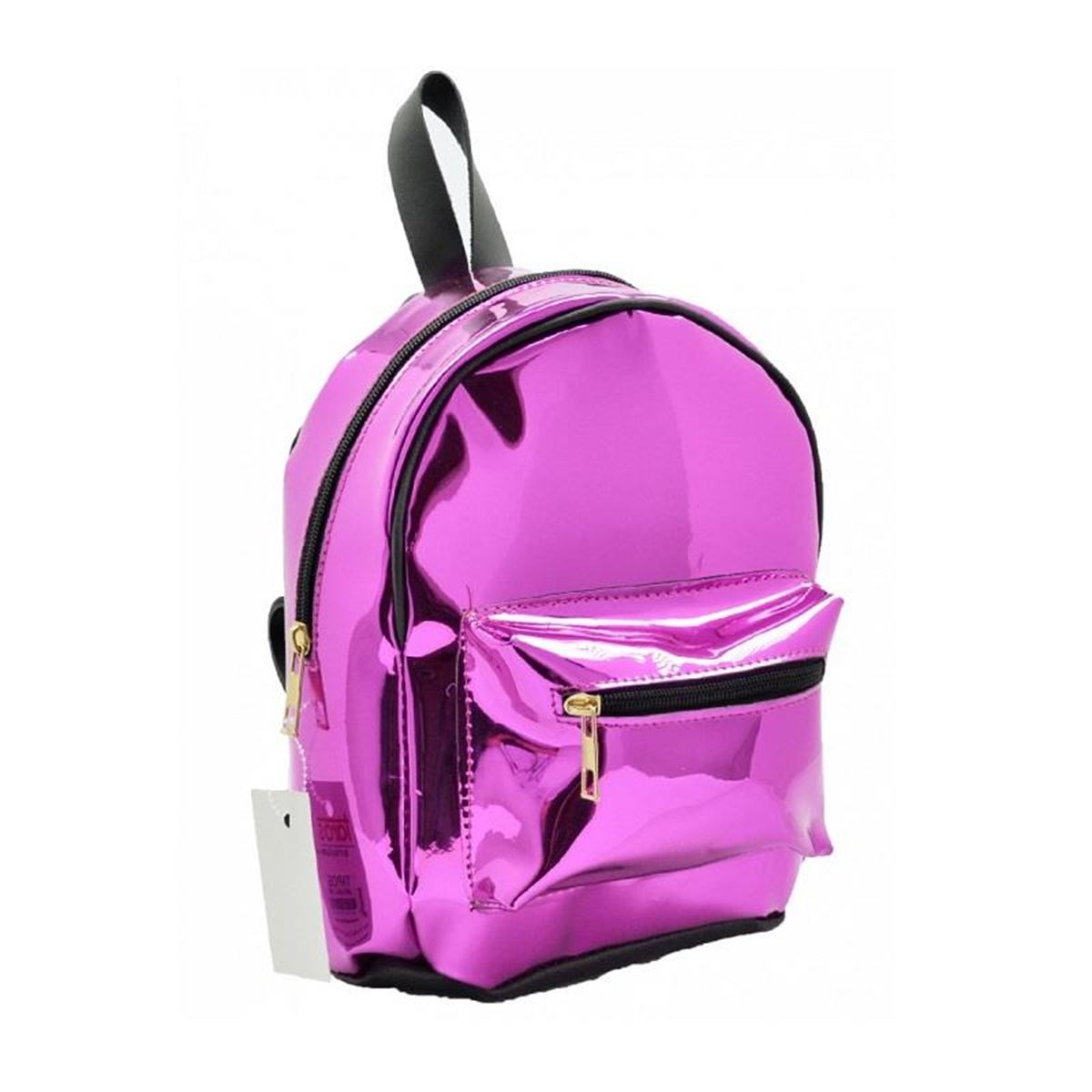 TAROS 4705 SIRT ÇANTASI METALİK PEMBE 1