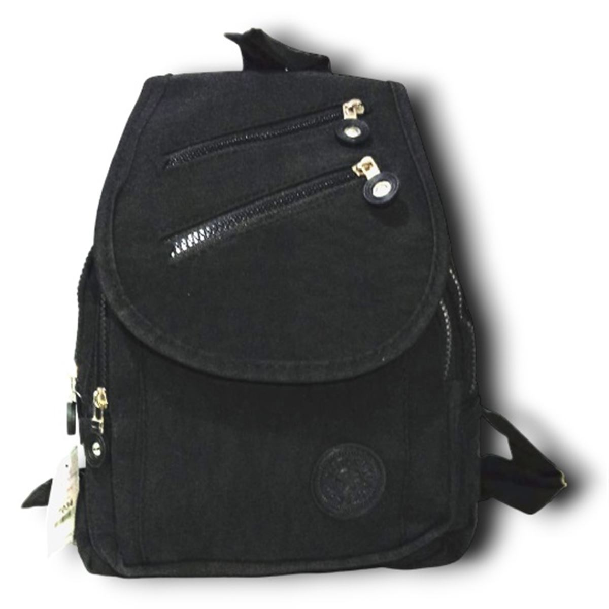 STAR POLO SIRT ÇANTASI 7034 SUNİ DERİ SİYAH 23X28X10 BEŞ BÖLMELİ 1