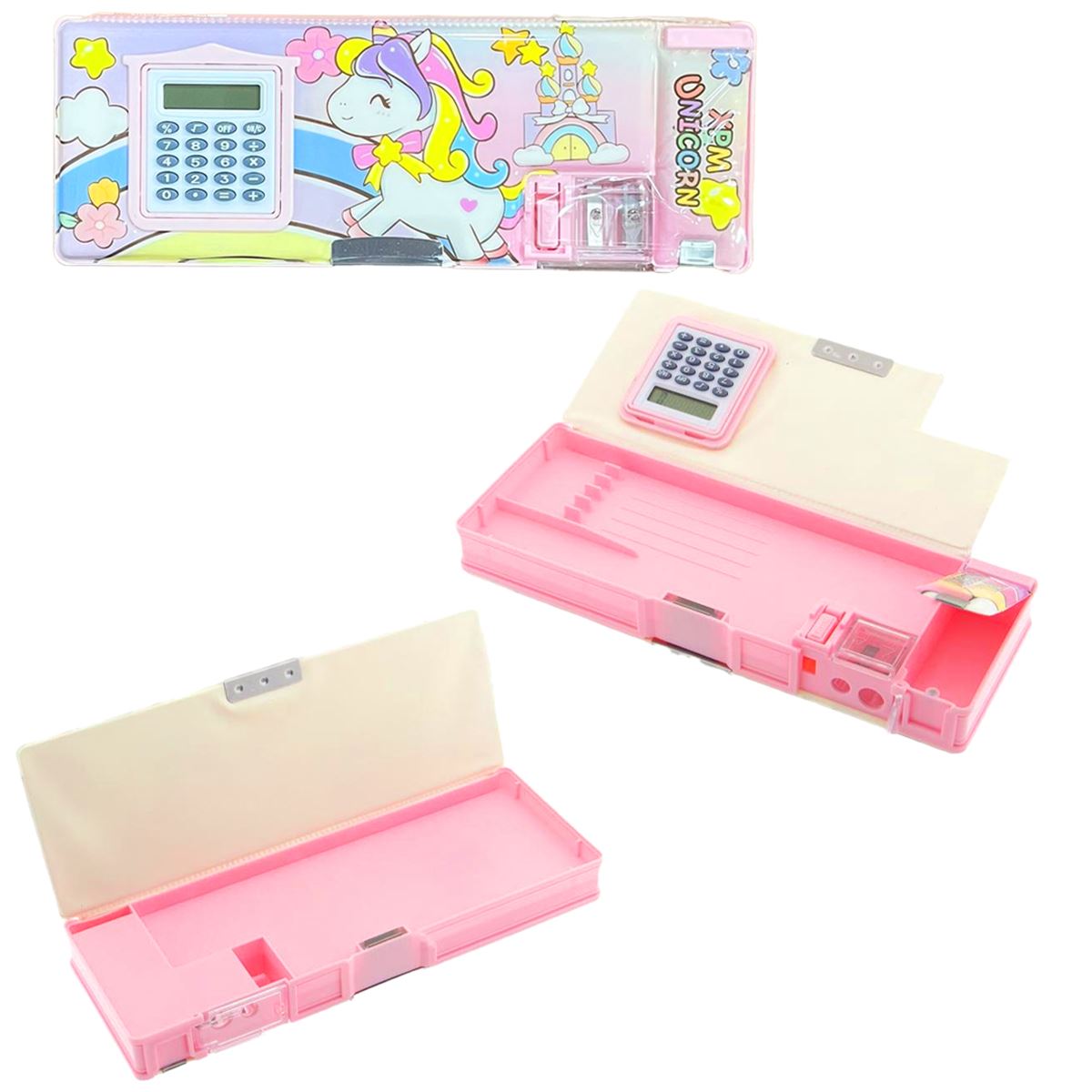 TAROS KALEM ÇANTASI 7139 UNİCORN HESAP MAKİNELİ FONKSİYONEL LÜKS ÇİFT BÖLMELİ 1