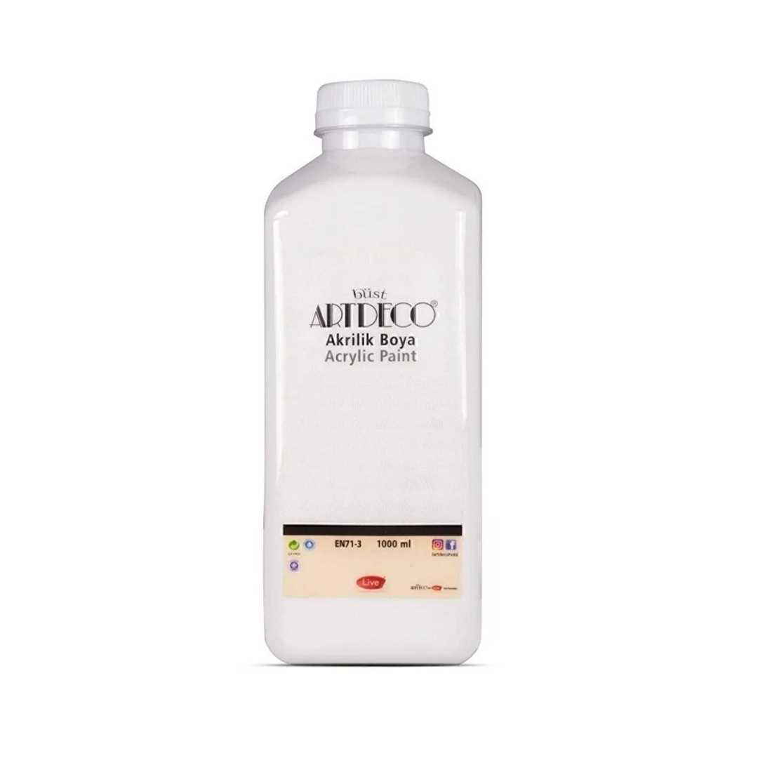 ARTDECO AKRİLİK BOYA 1000 ML BEYAZ 3619 1