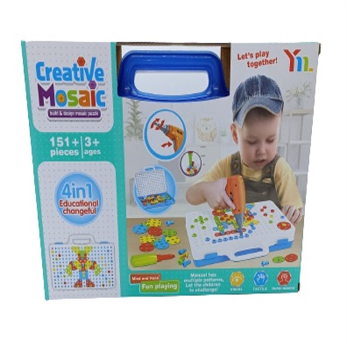 BAŞEL CREATİVE MOSAİC PUZZLE YM007 151 PARÇA 1