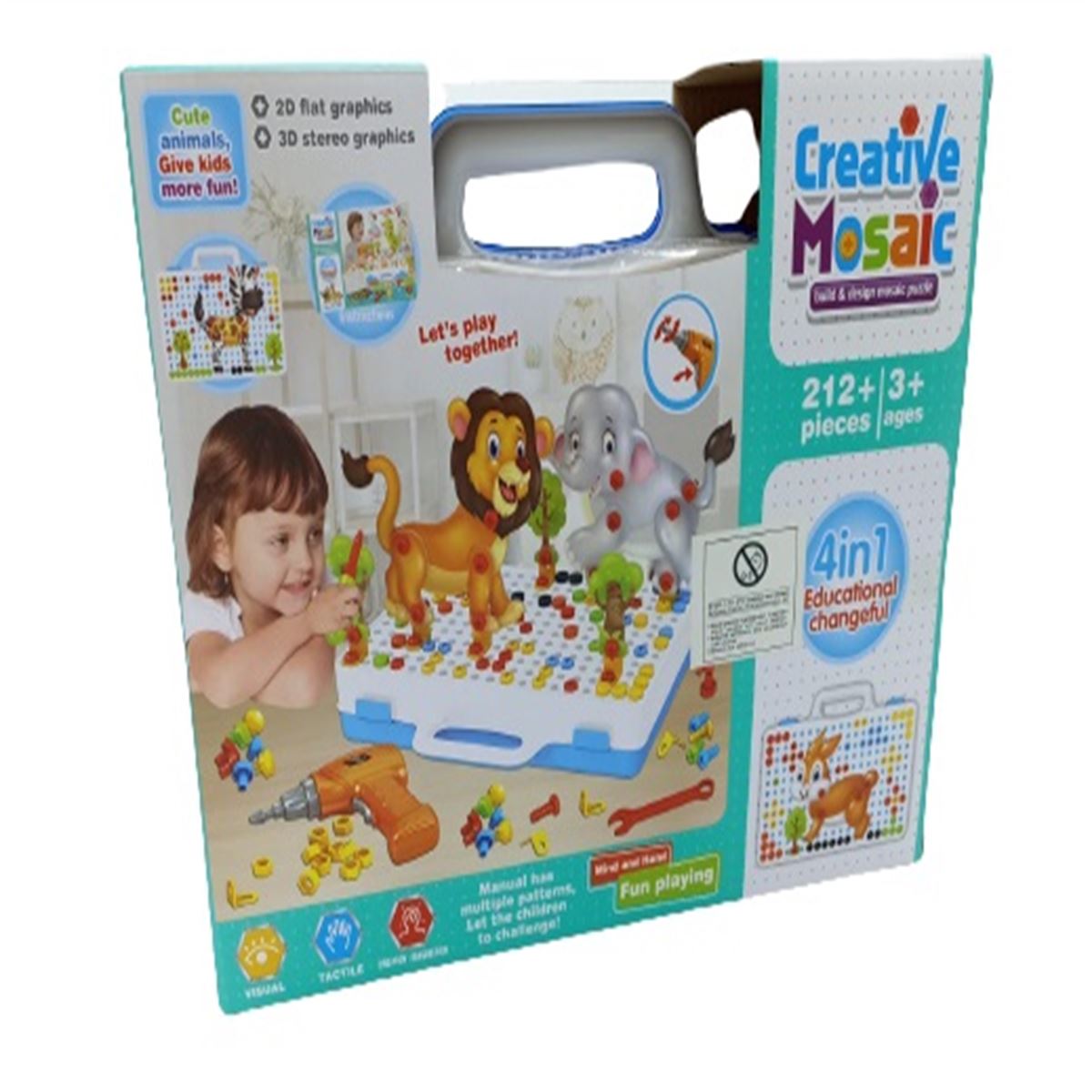 BAŞEL CREATİVE MOSAİC PUZZLE YM004 212 PARÇA 1