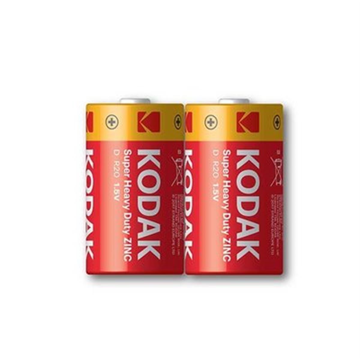 KODAK PİL BÜYÜK ÇİNKO KARBON 2 Lİ KDHZ-S2 30410398 1