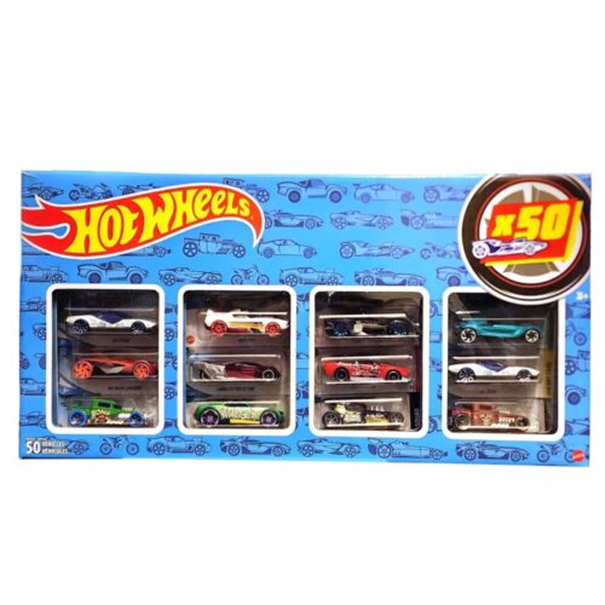 HOT WHEELS CGN22 ARABA SETİ 50 Lİ 3+ 1