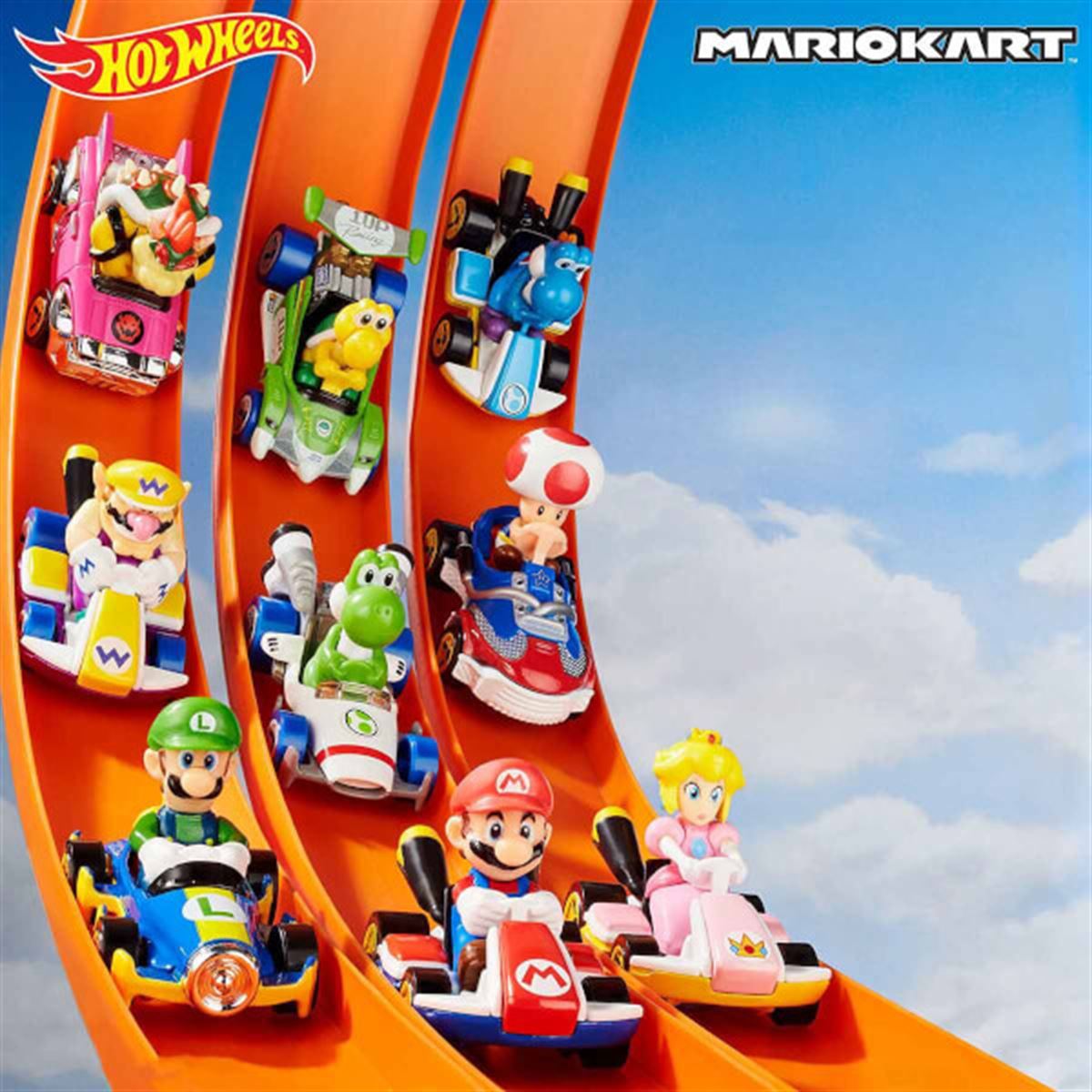MATTEL OYUNCAK GBG25 MARİO KART KARAKTER ARAÇ 1