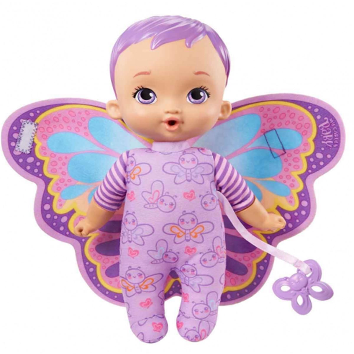 MY GARDEN BABY HBH39 İLK KELEBEK BEBEĞİM MOR SAÇLI 18M+ 1