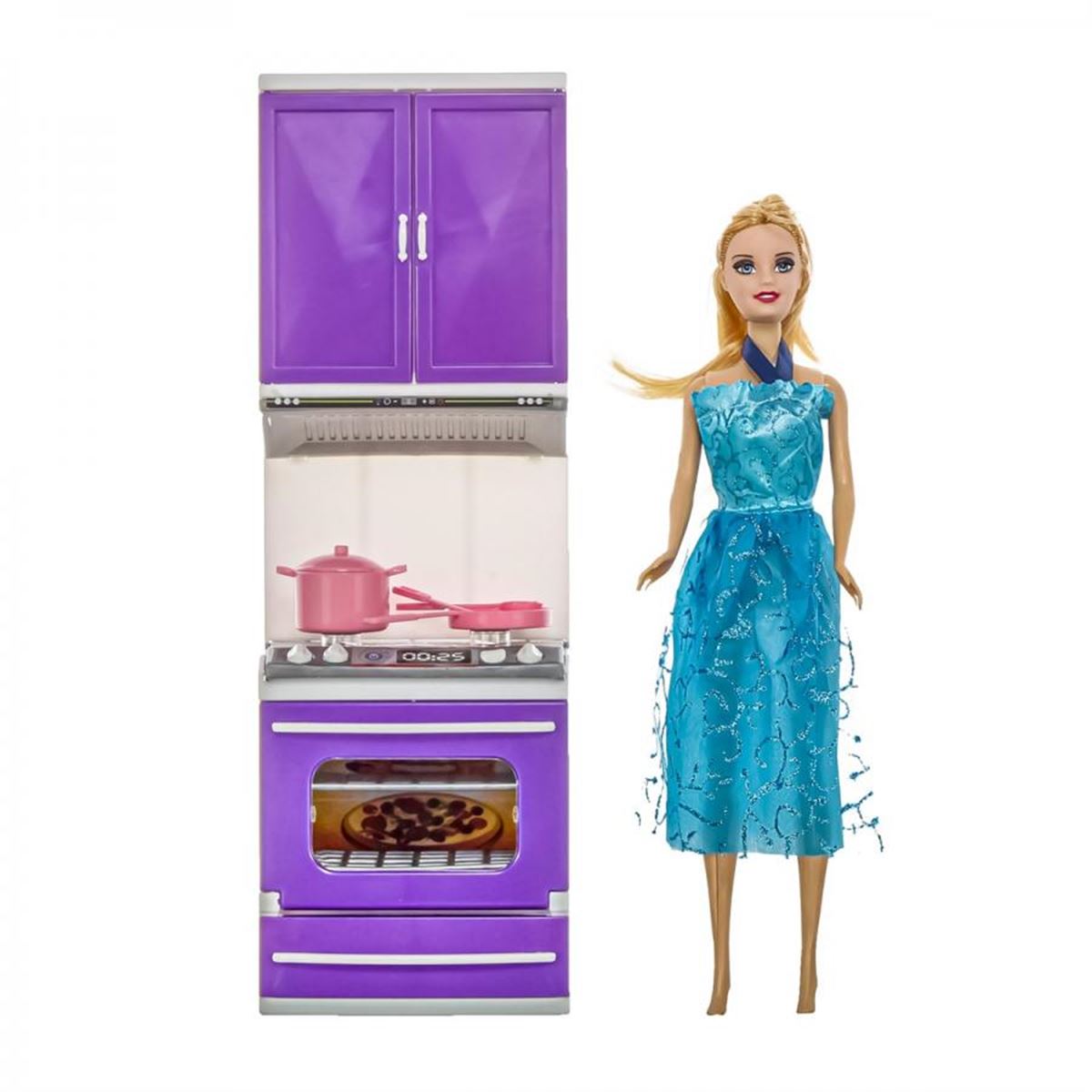 OYDAŞ KARLAR ÜLKESİ MUTFAK SETİ 02330 FIRIN BEBEKLİ 1