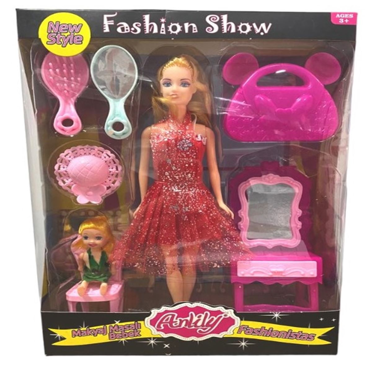 OYDAŞ ANLİLY BEBEK 02412 MAKYAJ MASALI 3+ 1