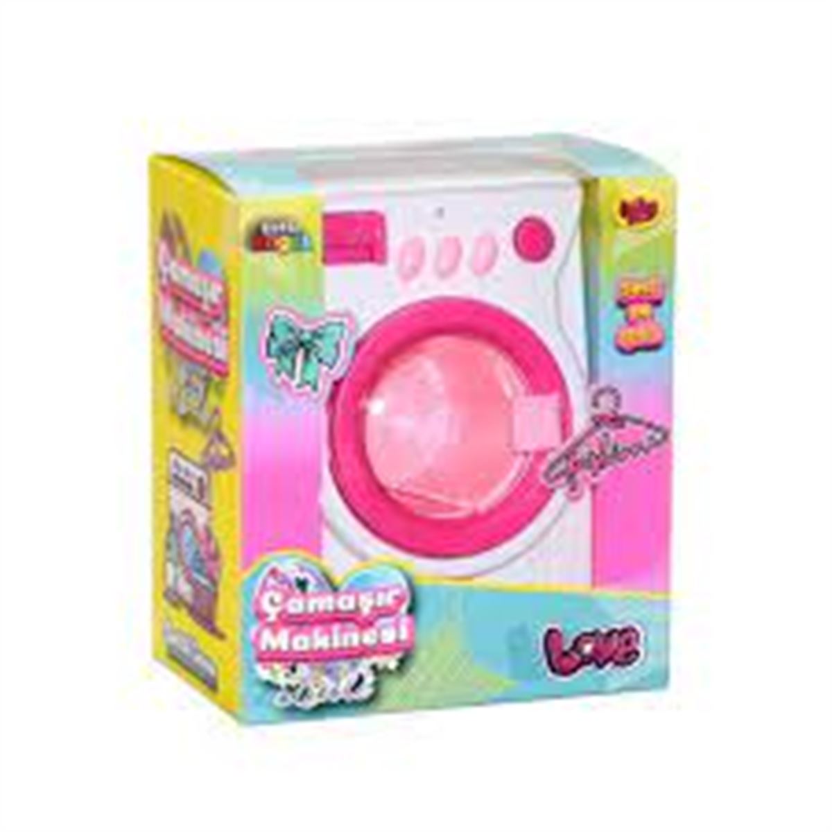 OYDAŞ EV ALETİ 02603 ÇAMAŞIR MAKİNESİ SESLİ IŞIKLI PİLLİ KÜÇÜK 3+ 1