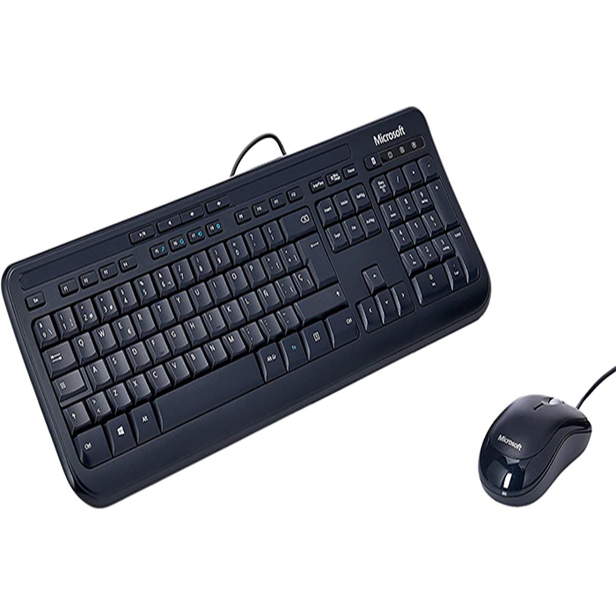 MİCROSOFT KLAVYE ARAPÇA + MOUSE 3J2-00009 SİYAH USB KABLOLU MULTİMEDİA 1