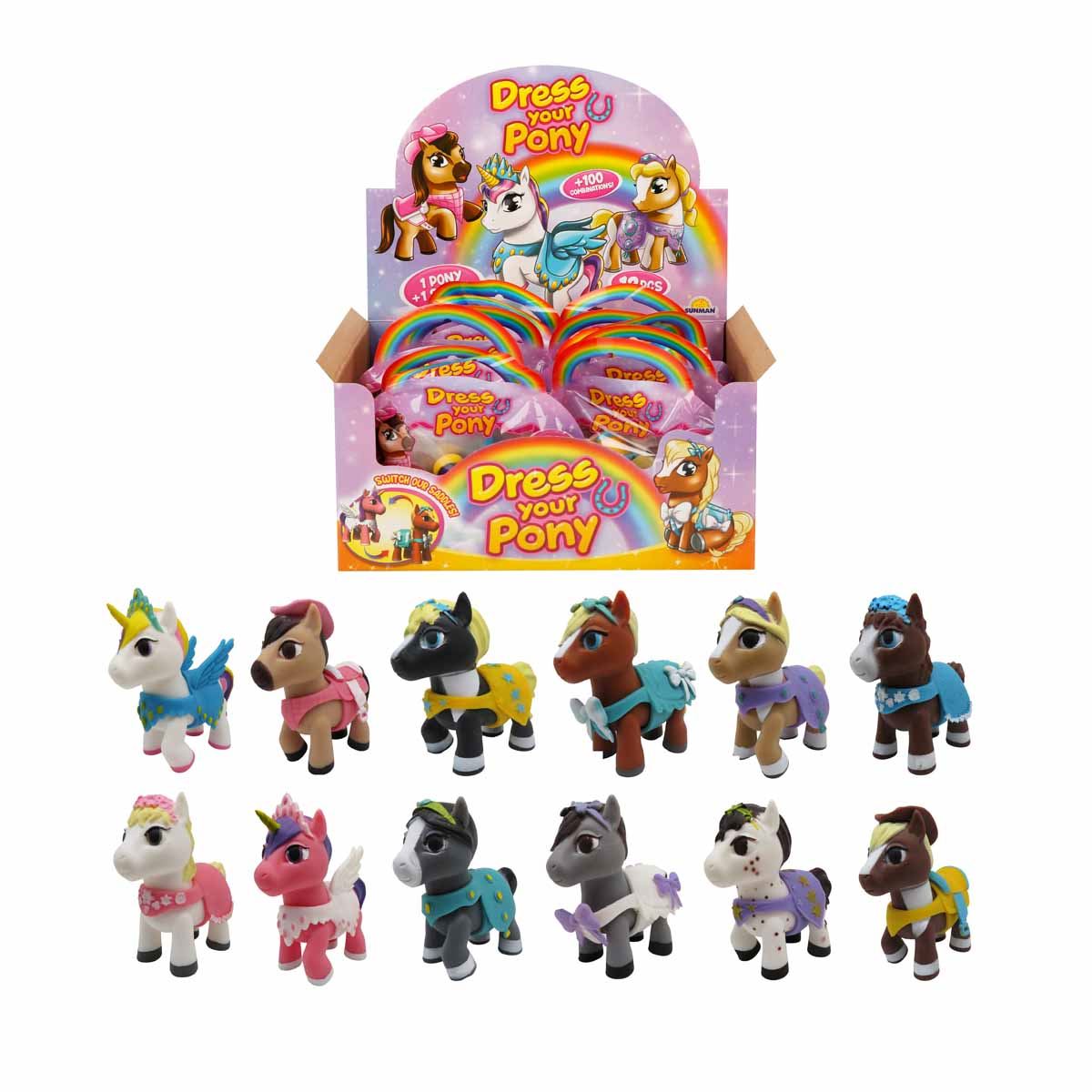 SUNMAN DRESS YOUR PONY DIR-L-20002 ATINI GİYDİR YUMUŞAK 3+ 1
