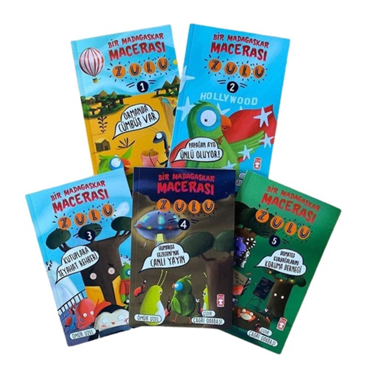 TİMAŞ ZULU BİR MADAGASKAR MACERASI SET 5 KİTAP 1