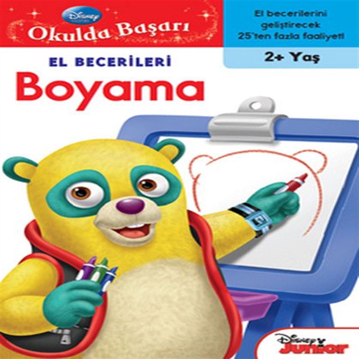 DOĞAN DİSNEY BOYAMA KİTABI OKULDA BAŞARI EL BECERİLERİ KAMPANYLI 2+ 1